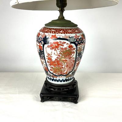 1497 Antique Imari Jar Lamp