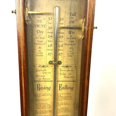 1498 Vintage Masons & Sullivan Admiral Fitzroy's Barometer