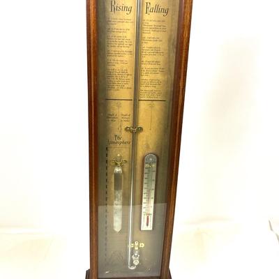 1498 Vintage Masons & Sullivan Admiral Fitzroy's Barometer