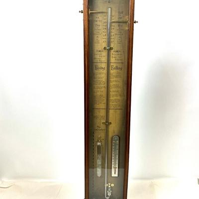 1498 Vintage Masons & Sullivan Admiral Fitzroy's Barometer