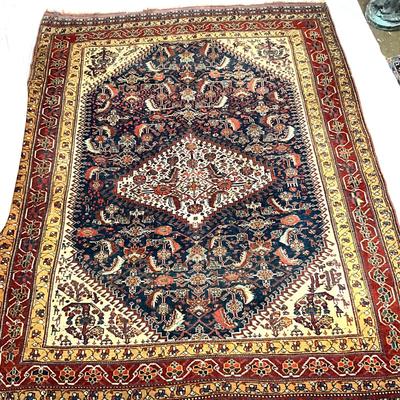 1501 Antique Persian Oriental Rug