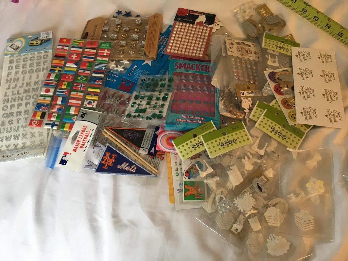 Stickermania, Tons of Stickers for Collage or Play