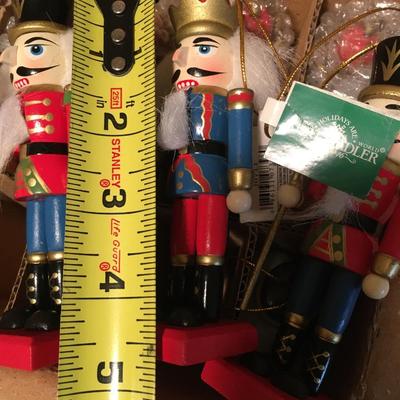 Kurt Adler Dozen wood nutcrackers