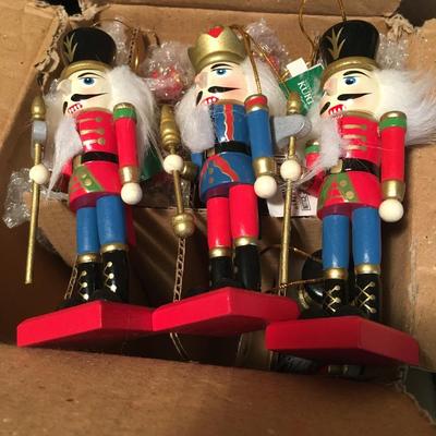 Kurt Adler Dozen wood nutcrackers