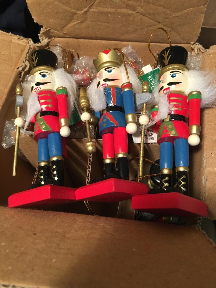 Kurt Adler Dozen wood nutcrackers