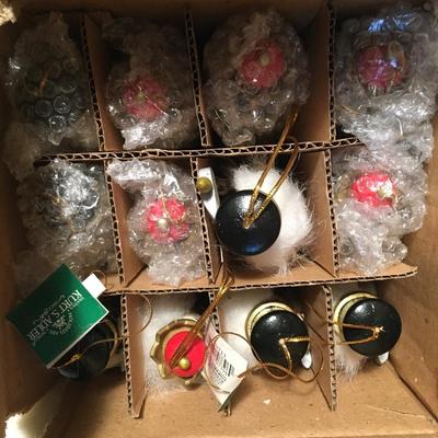 Kurt Adler Dozen wood nutcrackers