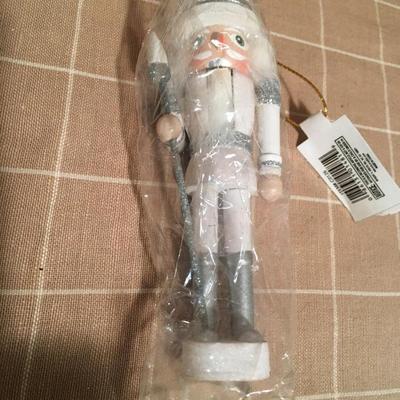 Holly adler gold and silver wood nutcrackers