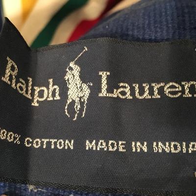 Ralph Lauren multi color cotton rug