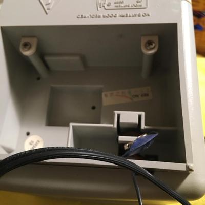 Soundesign am/fm cassette player clock radio