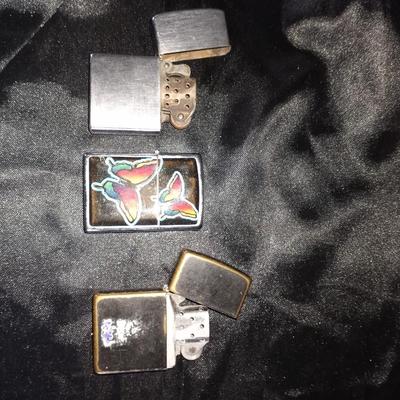 POCKET KNIVES AND BUTANE LIGHTERS
