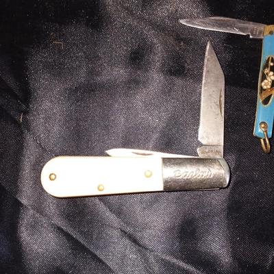 POCKET KNIVES AND BUTANE LIGHTERS