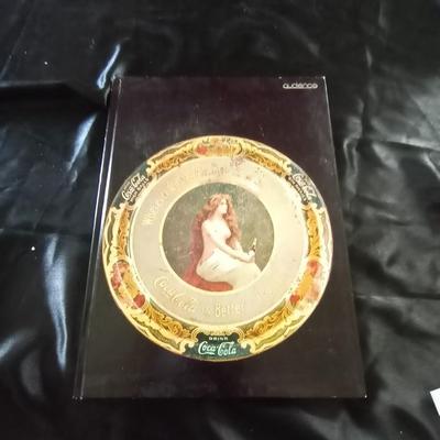 VINTAGE COKE COLA TIN TRAY'S AND BOOK