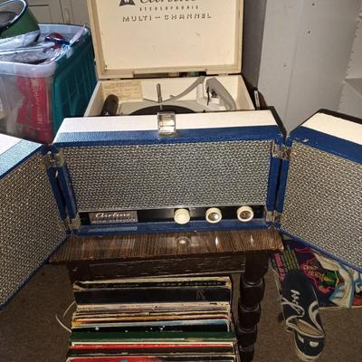 VINTAGE AIRLINE STEREOPHONIC MULTI CHANNELRECORD PLAYER