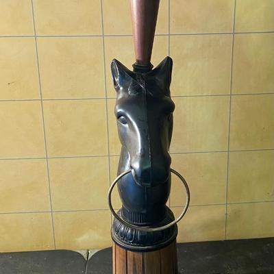 Vintage Horse Ashtray Stand