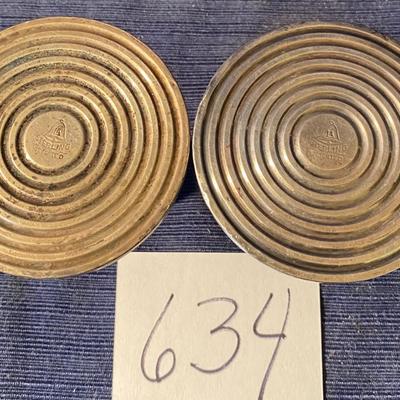 Sterling Silver Candle Holders