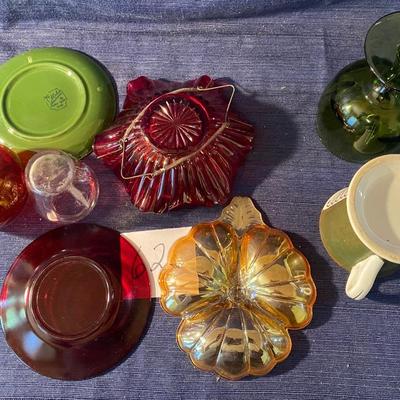 Colorful Glass Lot