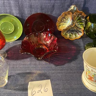 Colorful Glass Lot