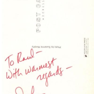 Joanne Woodward signed check