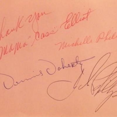 Nell Rankin original signature