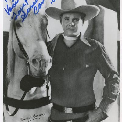 James Olson signed photo
