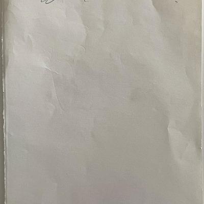 William French Smith original signature
