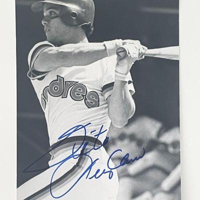 Sixto Lozano signed photo post card