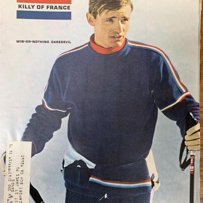 Sports Illustrated Magazine 1966 Jean-Claude Killy Issue