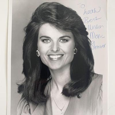 Maria Shriver Signed Photo