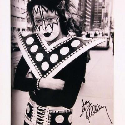 Ace Frehley signed promo photo 