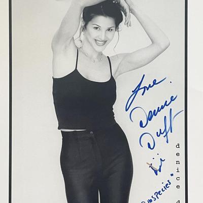 Denice Duff signed photo 