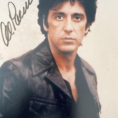Al Pacino signed photo