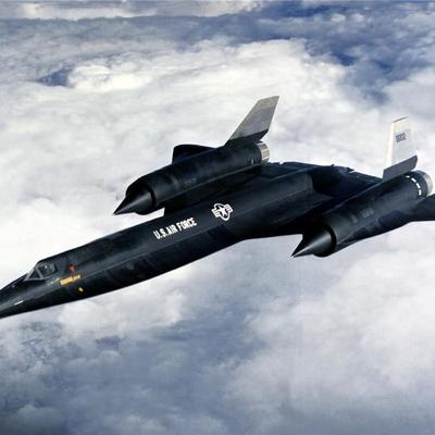 U.S. Air Force A-12 Blackbird #06932  aircraft reprint photo
