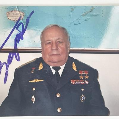 Military signed photo