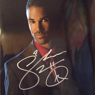 Shemar Moore signed photo