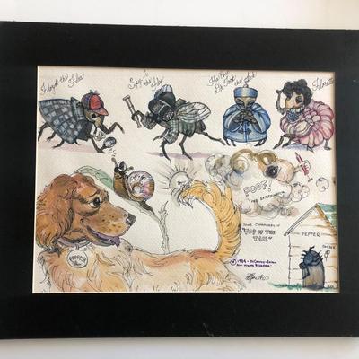 Top of the Tail Characters Original Art - McCarthy-Eaton