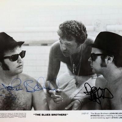 The Blues Brothers signed movie still photo 