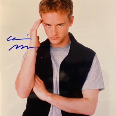 Christopher Masterson signed photo
