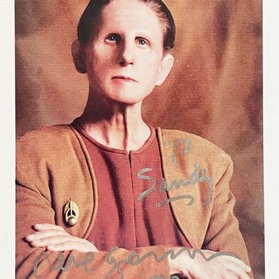Star Trek Rene Auberjonois signed photo