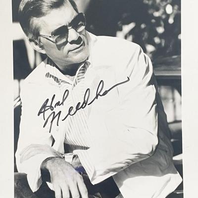 Hal Needham signed photo 