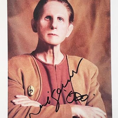 Star Trek actor Rene Auberjonois signed photo