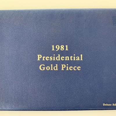 1981 Presidential Gold Piece 