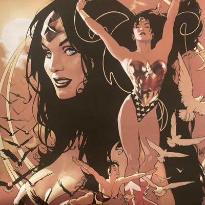 2000 DC Comics Wonder Woman poster