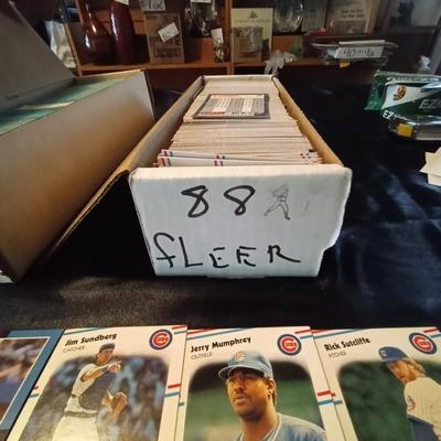 TWO BOXES  '88 BASEBALL TRADING CARDS