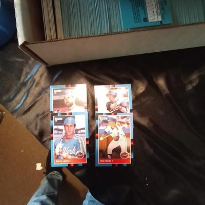TWO BOXES  '88 BASEBALL TRADING CARDS