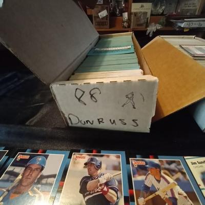 TWO BOXES  '88 BASEBALL TRADING CARDS