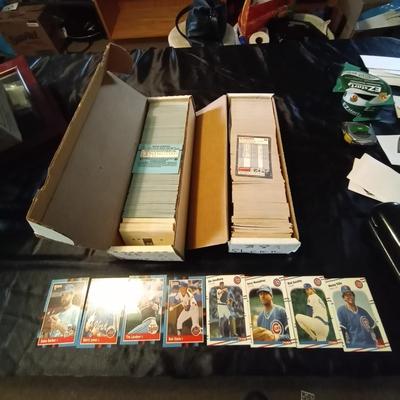 TWO BOXES  '88 BASEBALL TRADING CARDS