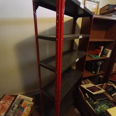 FOUR TEIR METAL SHELVING