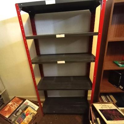 FOUR TEIR METAL SHELVING