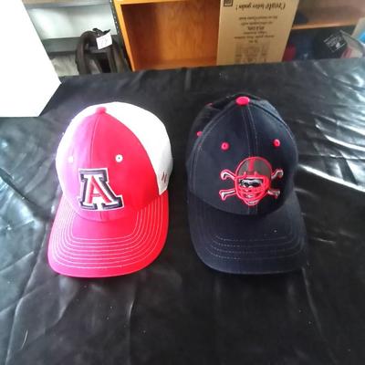 TWO MENS SPORT CAPS