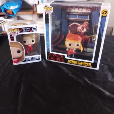 NIB BRITNEY SPEARS AND CYNDI LAUPER